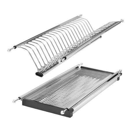 Посудосушитель 700мм 665х280х65мм, нерж сталь (комплект)
