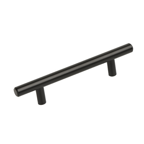 Ручка-рейлинг d=12 mm 224/274, черный матовый